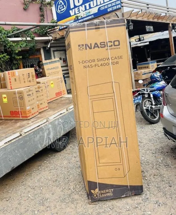 Latest Classic Nasco Nas400fl-1dr Glass Door Fridge(358Liter) · Photo 1