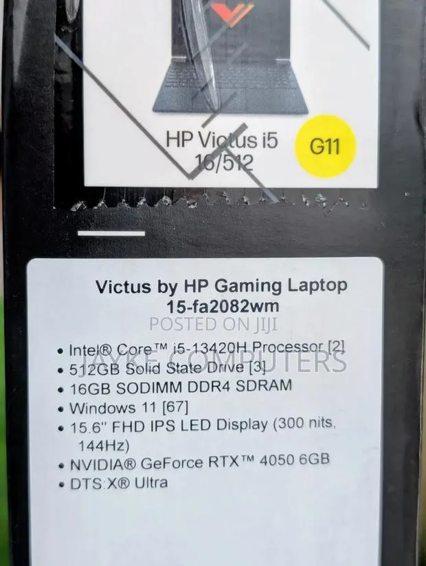 New Laptop HP Victus 15 16GB Intel Core i5 SSD 512GB · Photo 6