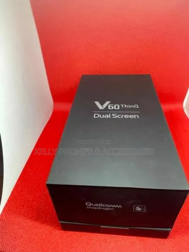 New LG V60 ThinQ 5G UW 128 GB Black · Photo 1