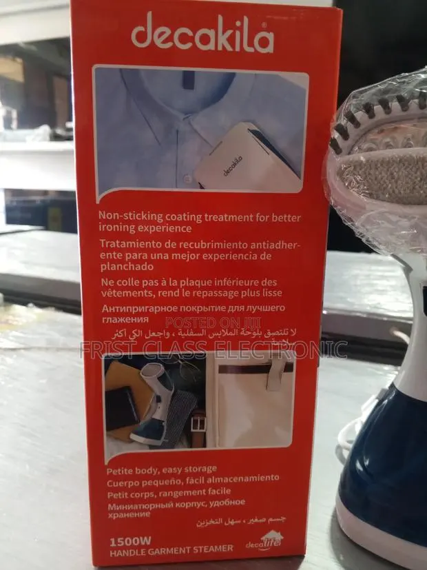 Non- Stick Coating Treatment for Better Ironing Experience · Photo 1