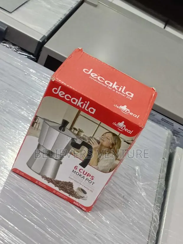 Decakila Moka Pot – Classic Italian Coffee Experience · Photo 1