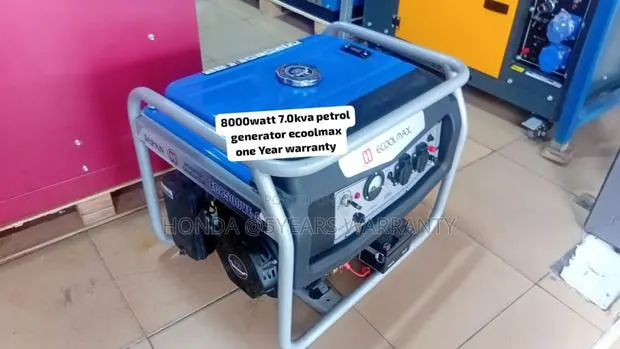 Advanced Digital Ecoolmax Petrol 7.0kva 8000watt Generator · Photo 1