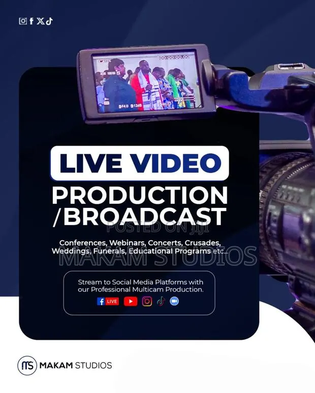 Live Video Production or Streaming · Photo 1