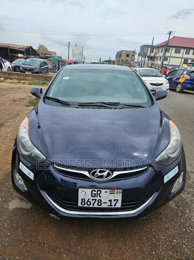Hyundai Elantra 2013 Blue · Photo 1
