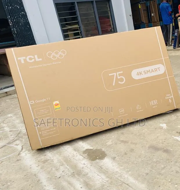 Fresh in Box TCL 75 Inch Smart Android Uhd TV · Photo 1