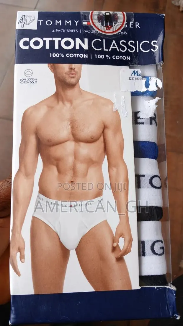 Tommy Hilfiger 100% Cotton Boxer Pants, 4 Pack(M/Xl) · Photo 1