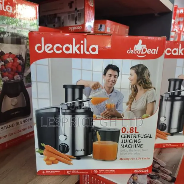 Price Slash on Our Strong 0.8L Centrifugal Decakila Juicer · Photo 1