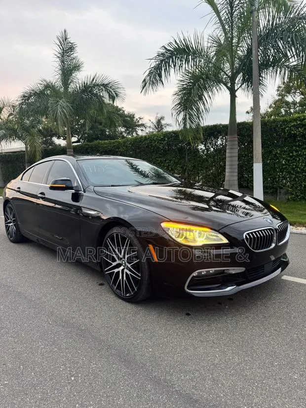 BMW 6 Series 640i Gran Coupe 2016 Black · Photo 1