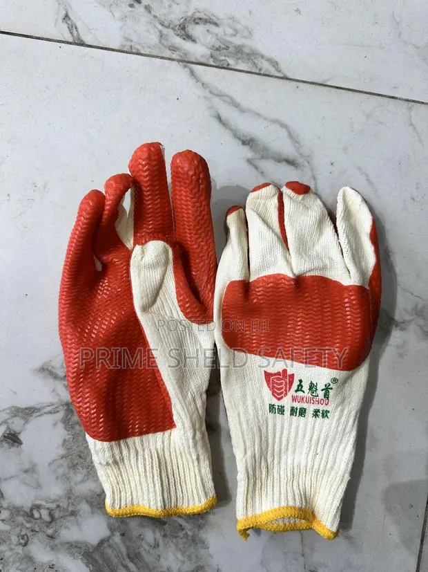 PVC-Coated Safety Work Gloves · Photo 1
