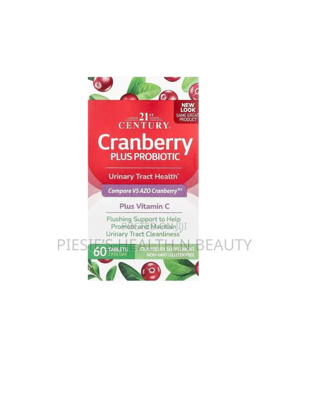21st Century Cranberry Plus Probiotic Tablets, 60 Count · Photo 1