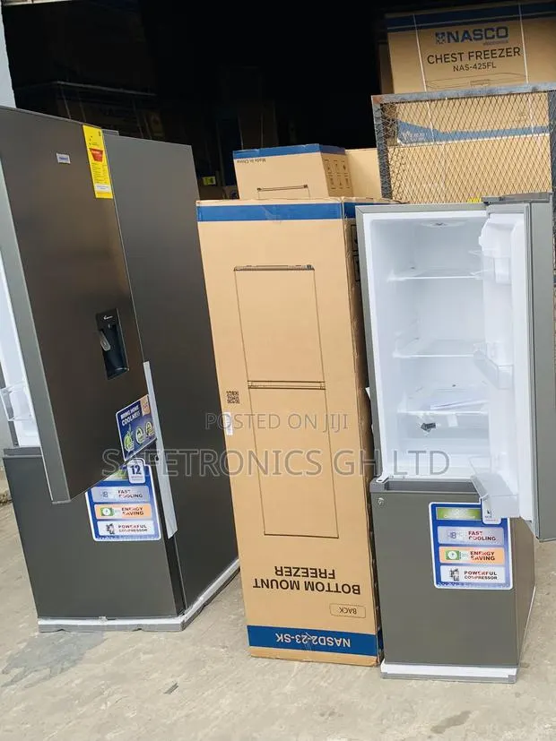 Newest Version Nasco 170 LTRS Bottom Mount Refrigerator (NASD2-23-SK) · Photo 1