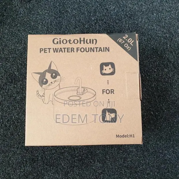Giotohun Model H1 Pet Water Fountain. · Photo 1