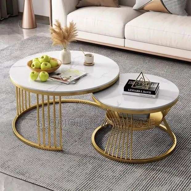 Marble Glass Table