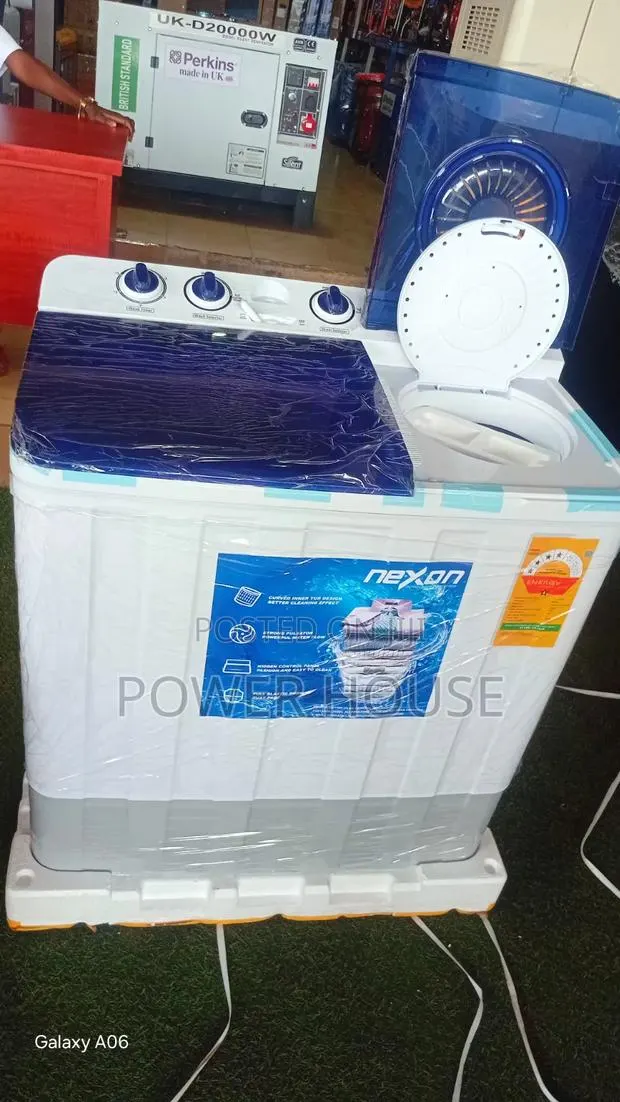 Nexon 12kg High Capacity Washing Machine – Fast Wash, Deep Clean 12kg · Photo 1