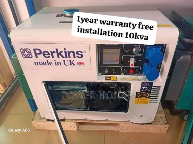 Vanta System Perkins Diesel Generator 10kv 13000watts · Photo 1