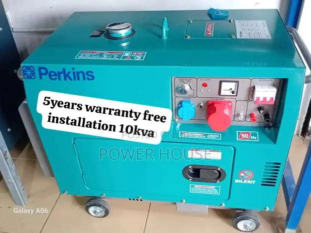 Nobel Circuit Perkins Generator Perkins Diesel 10kva Diesel · Photo 1