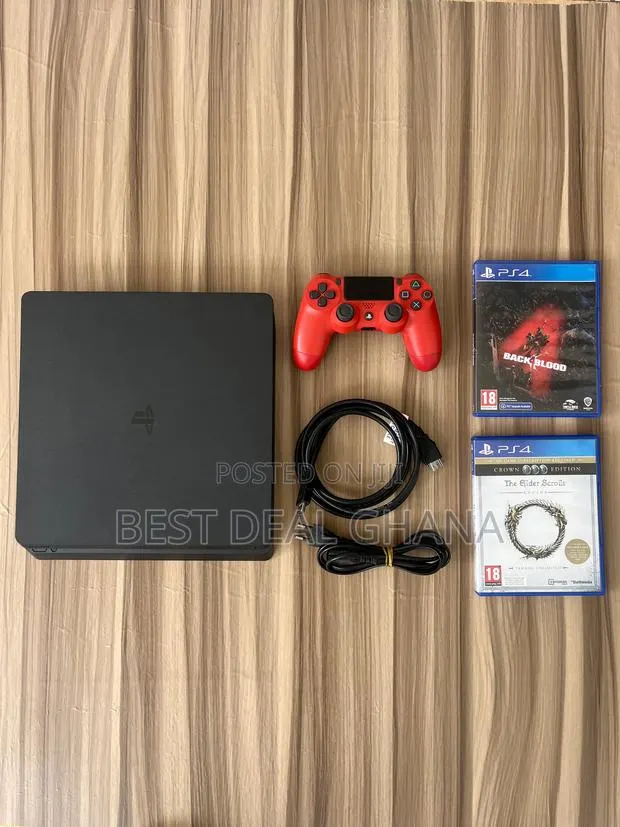 Ps4 Slim With Fc26 and 2 Game CDS
