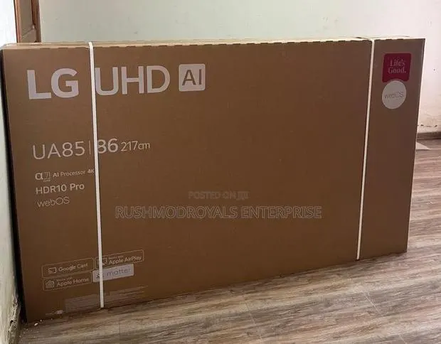 LG 86 Inch Uhd Ai Smart TV With Hdr10 Ai Technology 86ua85006la · Photo 1