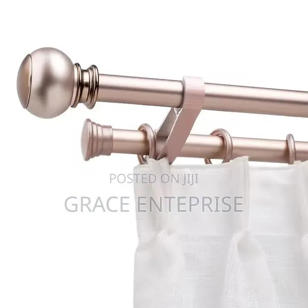 Beautiful and Affordable Double Curtain Rod in Diff Design · Photo 1