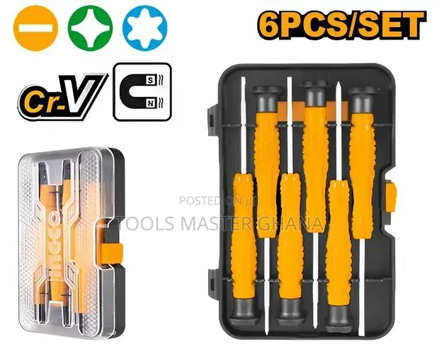 6pcs Precision Screwdriver Set - Hksd0618 · Photo 1