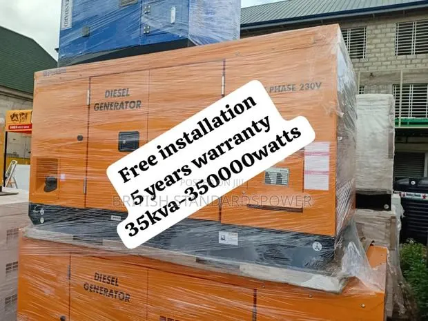 Self Activating 35kva Silent Diesel Generator · Photo 1