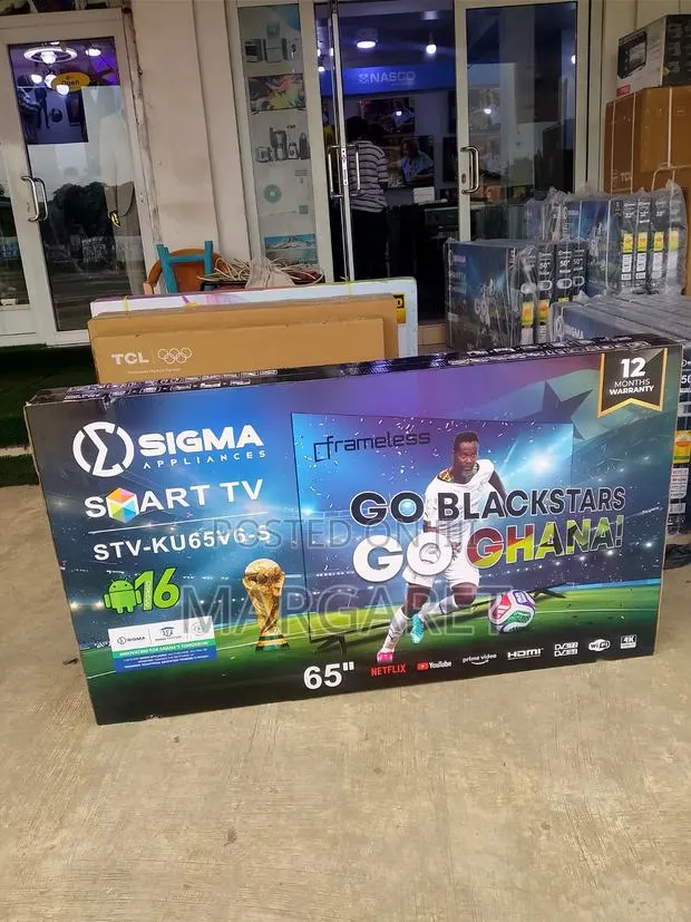 65 Inches Smart Uhd Sigma TV · Photo 1