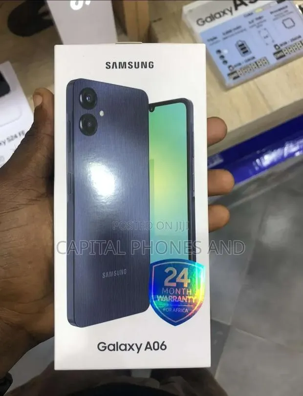 New Samsung Galaxy A06 64 GB Black · Photo 1