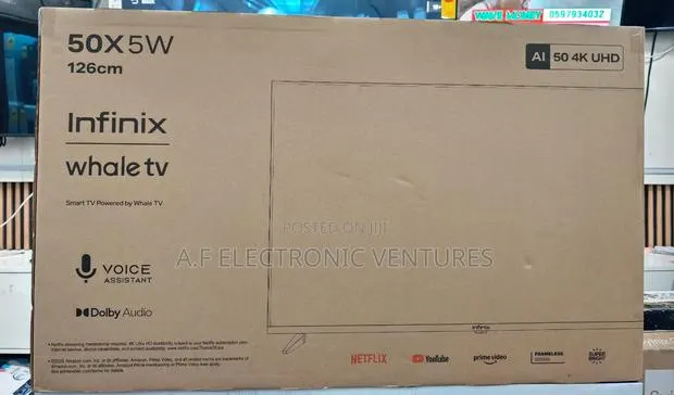 Infinix Ai 50-Inch 4k UHD Smart TV · Photo 1