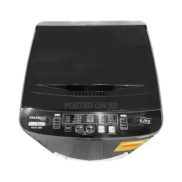 New 8kg Fully Automatic Nasco NASTL-B80 Washing Machine · Photo 1
