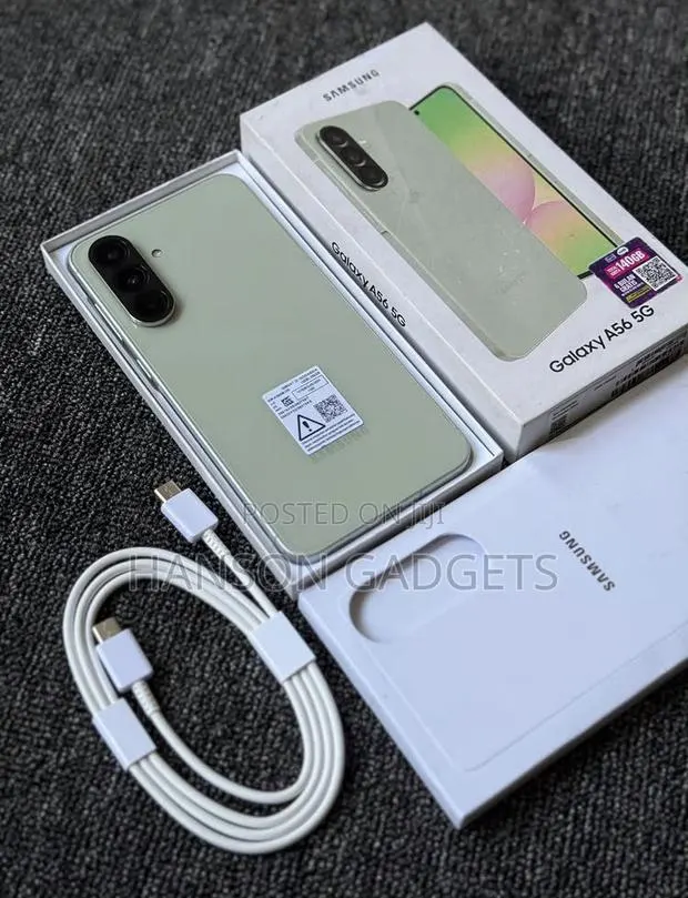 New Samsung Galaxy A56 256 GB Green · Photo 1