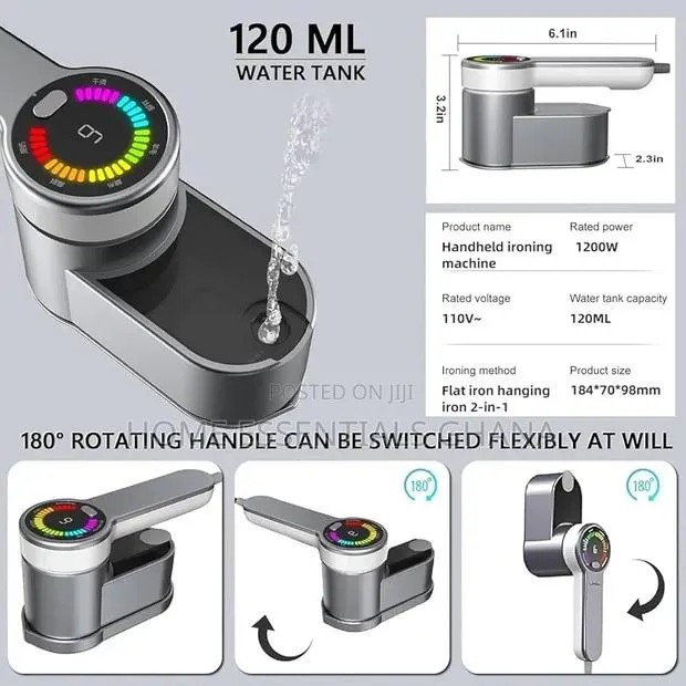 Portable Mini Steam Iron 6 Smart Modes Clothes Steamer · Photo 1