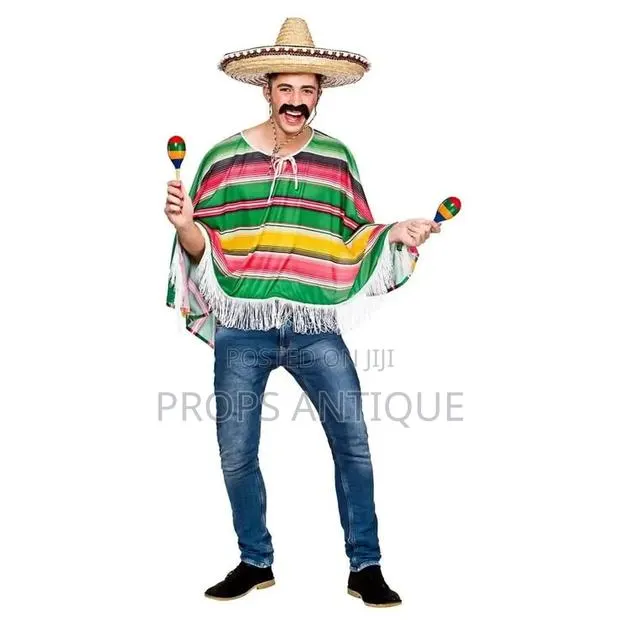 Mexican Serappe Poncho Costume · Photo 4