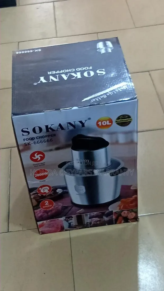 Make Perfect Fufu With the Heavy-Duty Sokany Food Chopper · Photo 1