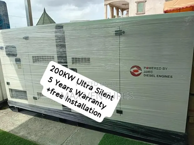 200kva Diesel Silent Engine Perkins Generator Fast Paced · Photo 1