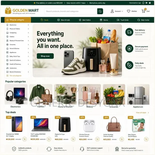 E-Commerce Website