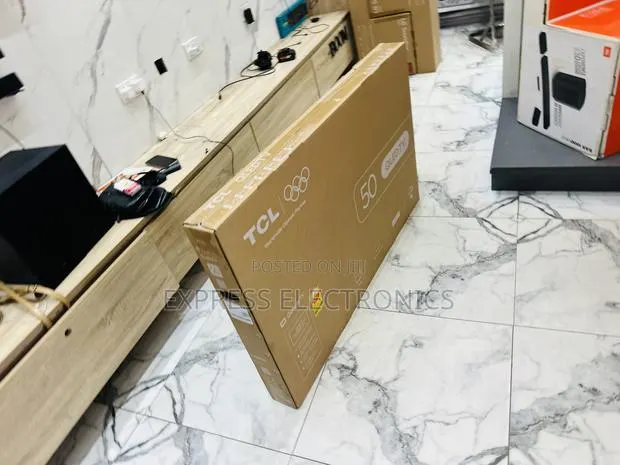 Newly in Box TCL TV 50 Smart Satellite Android FHD QLED · Photo 1
