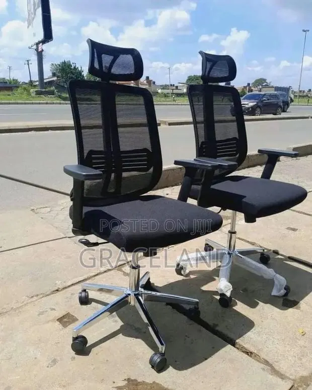 This Is Original 2in1 Set of 360 Rotation Office Chairs Available · Photo 1