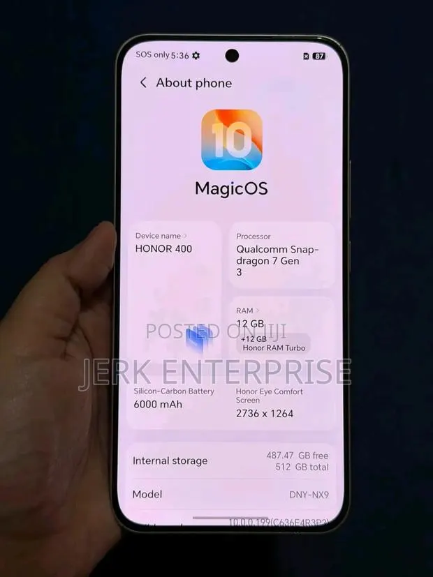 Honor 400 512 GB Gold · Photo 1