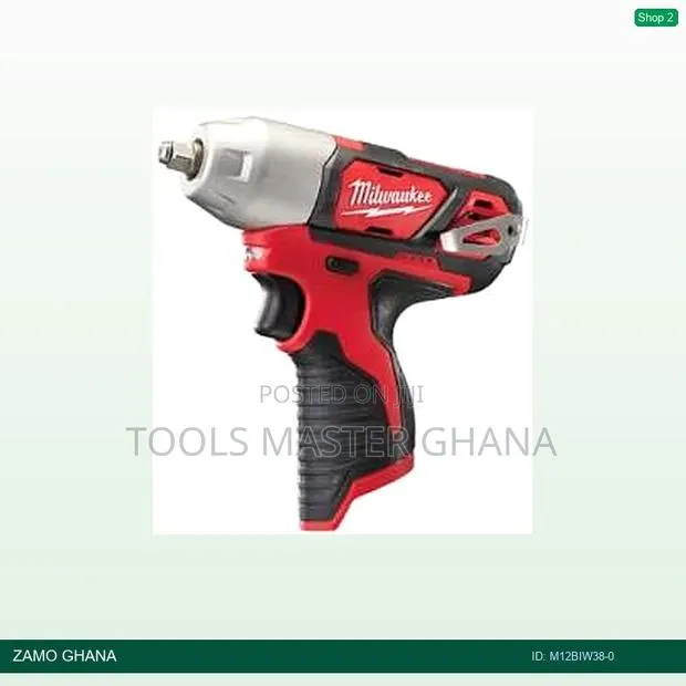 12v Sub Compact Impact Wrench 3/8 Inch - M12biw38-0 · Photo 1