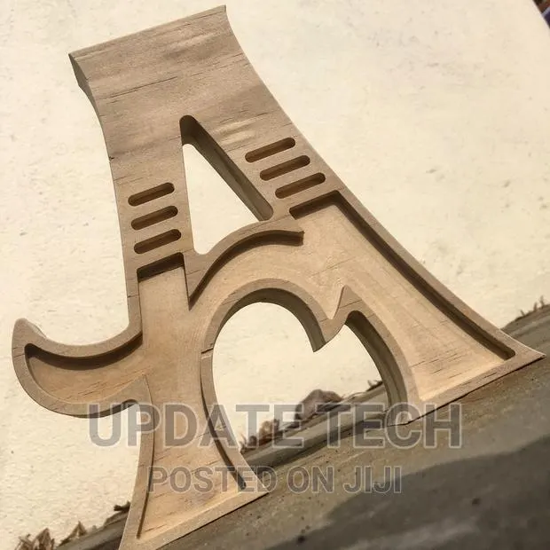Wood, Perspex Alucoboard Cutouts · Photo 1