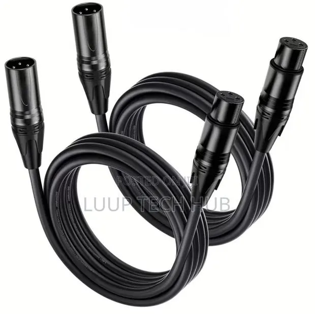 Quality XLR Male to Female Microphone Cable. 5meters · Photo 1