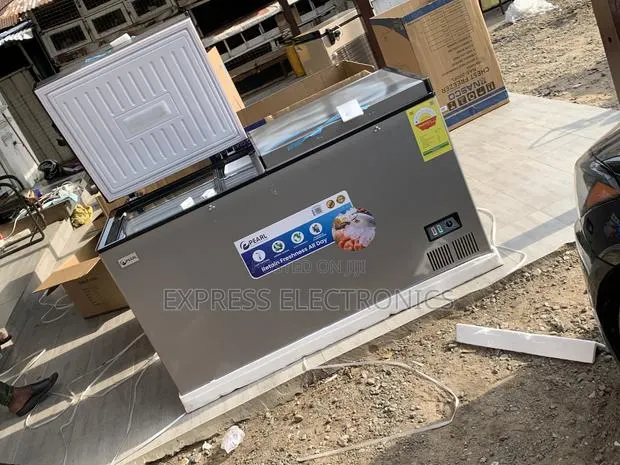 High Quality Double Door Grey Pearl PCF-5310-6F Freezer · Photo 1