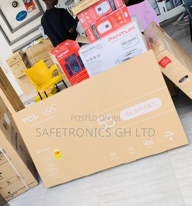 Try Massive ~ 55 Inch Smart Frameless TCL 4K TV · Photo 1
