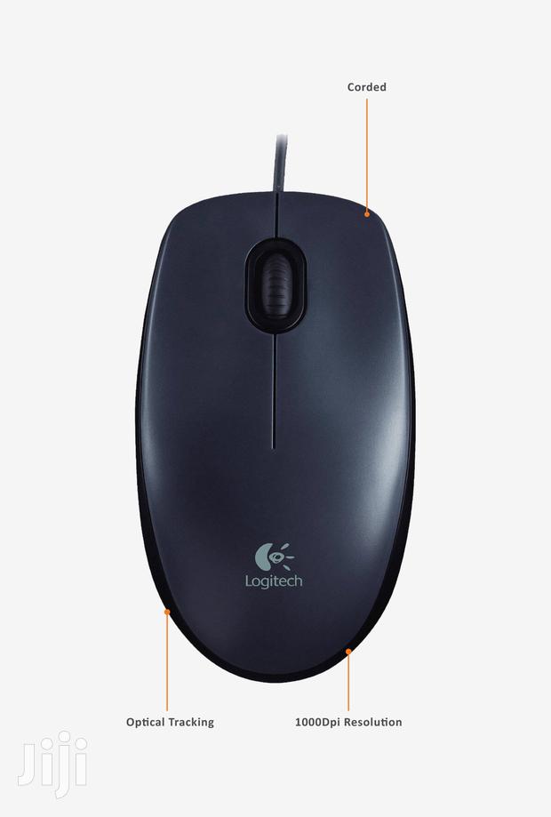Logitech M90 Wired Usb Mouse,1000 Dpi Optical Tracking-Black · Photo 2