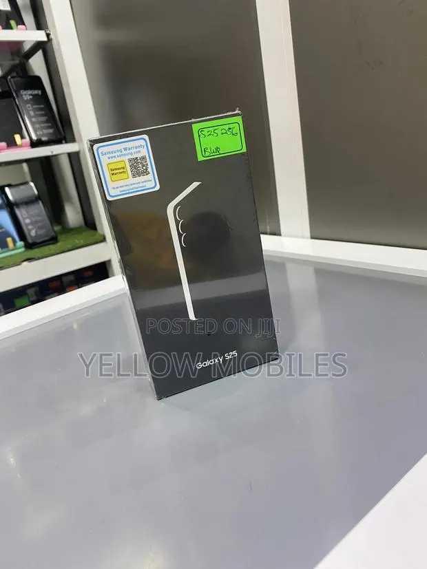 New Samsung Galaxy S25 256 GB Black · Photo 1