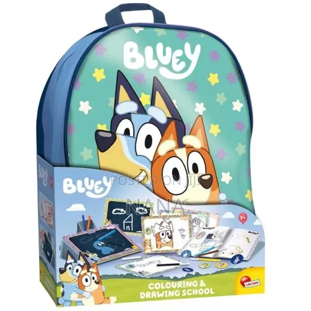 Bluey Coloring and Drawing School Backpack · Photo 1