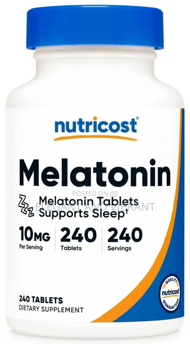 Melatonin 10mg, 240 Tablets - 10mg Per Serving,250 Tablets · Photo 1