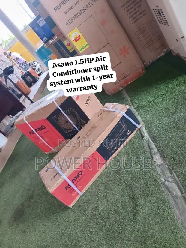 Asano 1.5HP AC Split Type – Reliable Cooling, Low Noise Energy · Photo 1