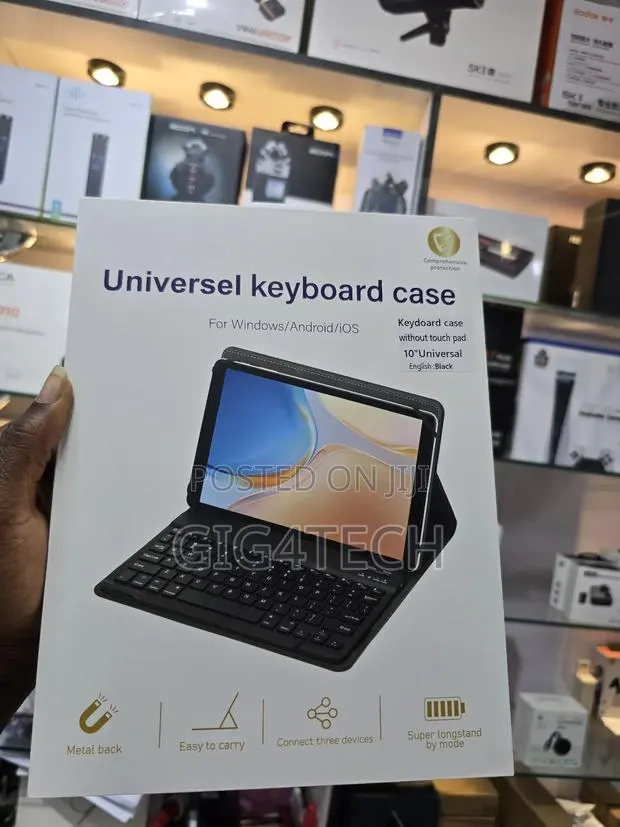 Universal Tablet Keyboard With Case 10 Inches · Photo 1