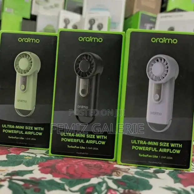 Oraimo TurboFan Lite Mini Powerful Handheld Fan · Photo 1